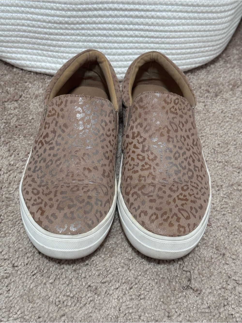 Slip-On Leopard Print Casual Flats